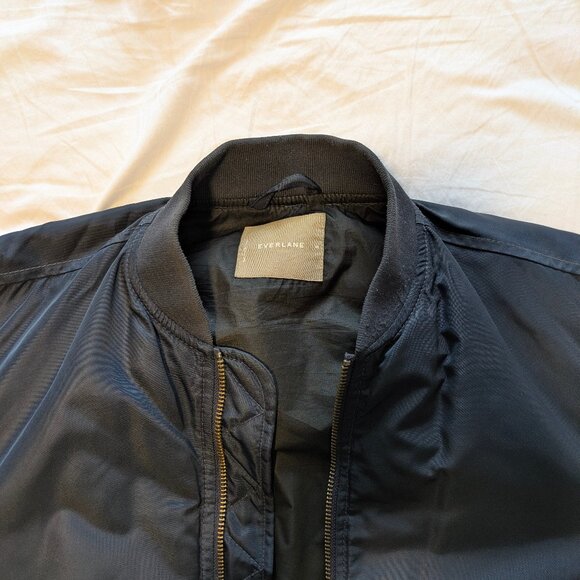 Navy Everlane bomber jacket - Picture 5 of 5